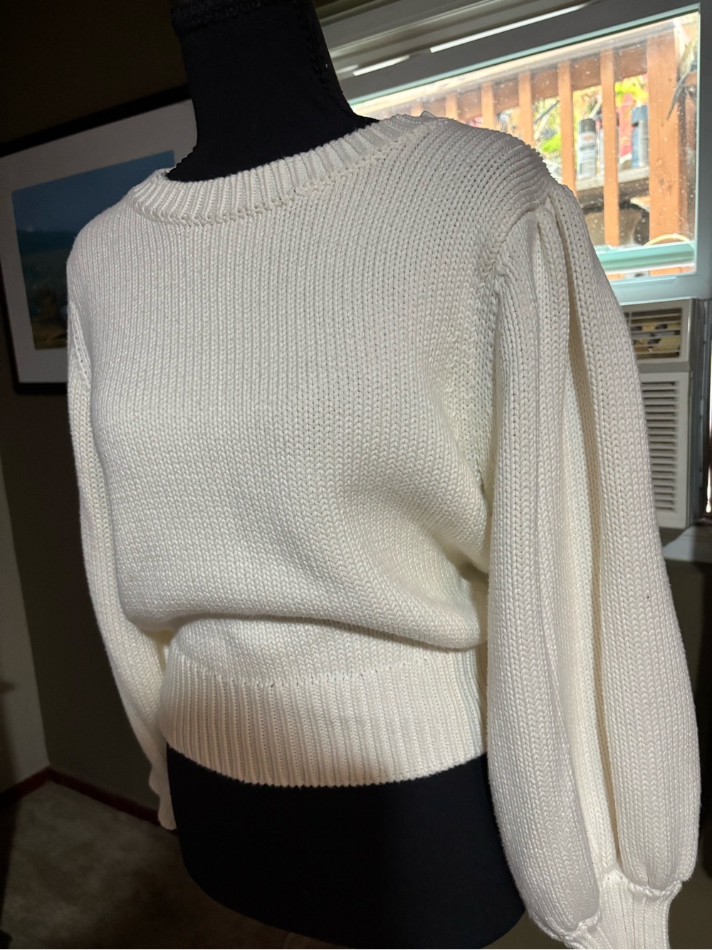 Heidi Merrick Dutchess Cream Sweater - Picture 9 of 12